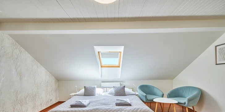 Pohoda v penzionu v Českém Krumlově: pěkný pokoj či apartmán