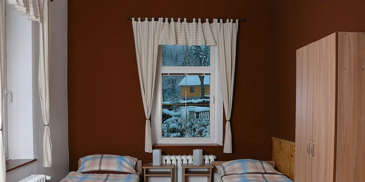 4 dny na horách pro dva, masáže, ski škola, trakční lehátko