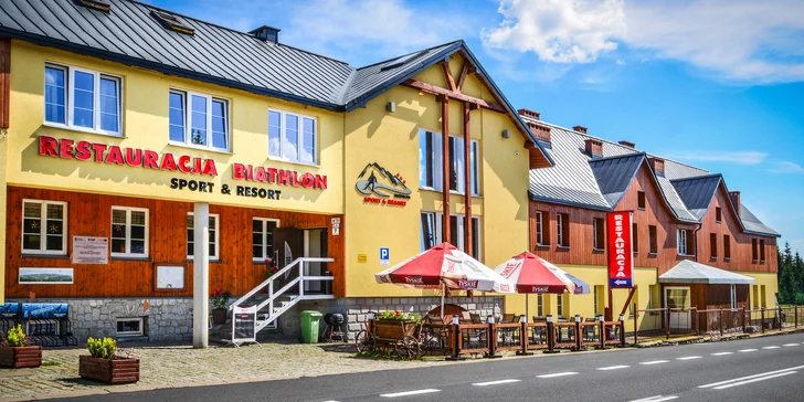 Sport i relaxace v Jakuszycích: dobré jídlo, vstup do wellness i turistika