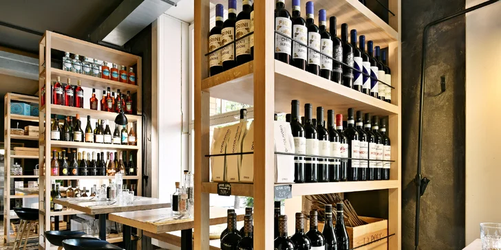 Čtyřchodové italské menu u Žižkovské věže i s proseccem pro 2 osoby