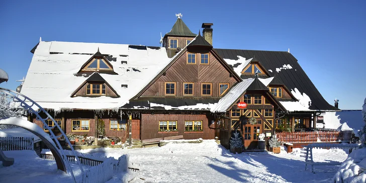 Dokonalé rande: tříchodové menu pro dvě osoby i privátní sauna v horském hotelu
