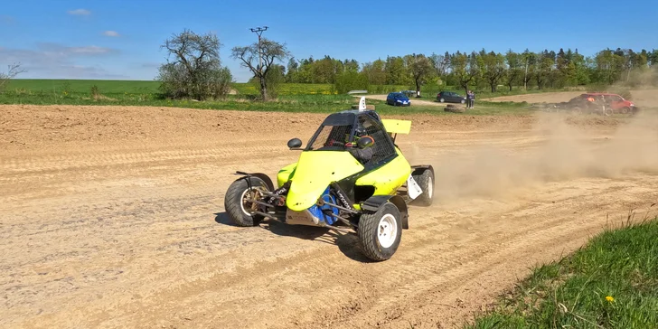 Adrenalinová jízda v buggy na autocrossové dráze: 3–10 kol pro 1 osobu