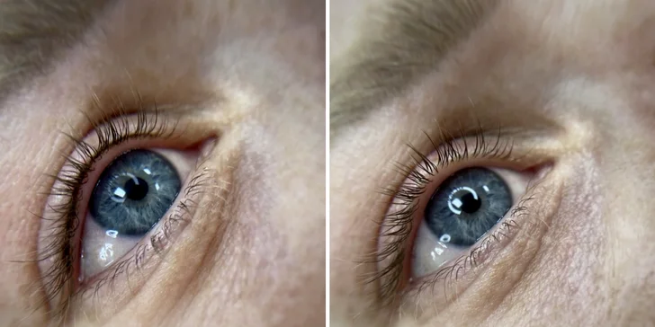 Permanentní make-up na Vinohradech: linky mezi řasy, pudrové obočí i korekce