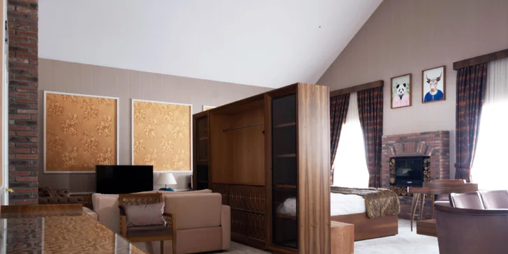 5* turecký hotel Das 3917 přímo u lyžařského střediska: polopenze, krytý bazén, letenka i bodový skipas