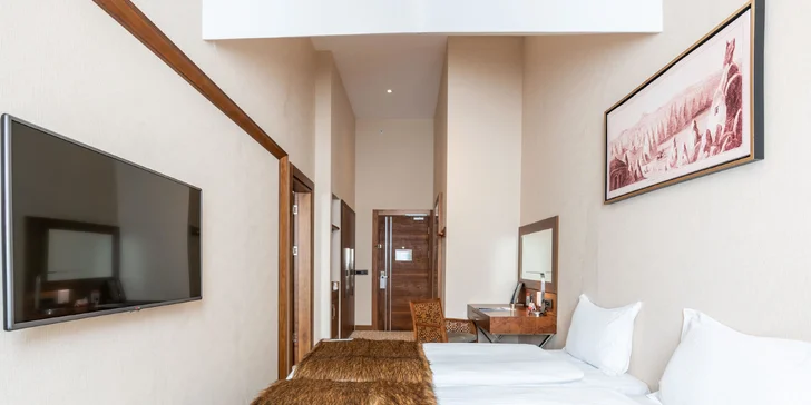 5* turecký hotel Das 3917 přímo u lyžařského střediska: polopenze, krytý bazén, letenka i bodový skipas