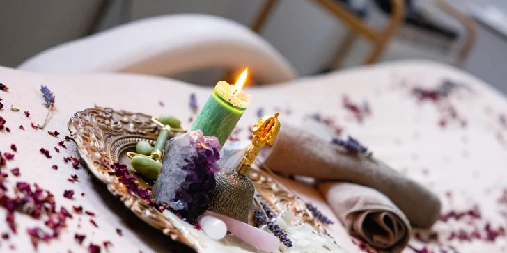 Relaxační masáž i ceremoniál inspirovaný živly: masáž, kosmetická péče i zábal nebo peeling