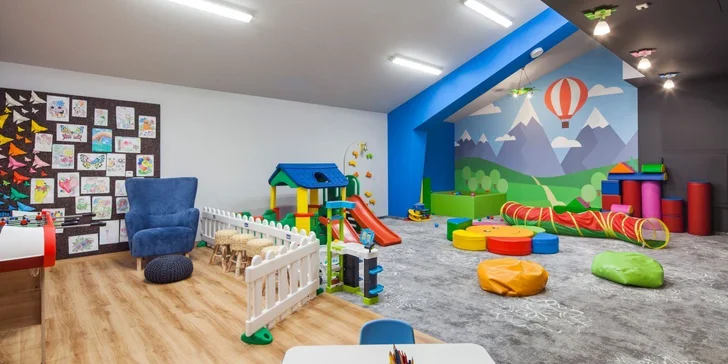 Hotel je opravdu kids friendly. 