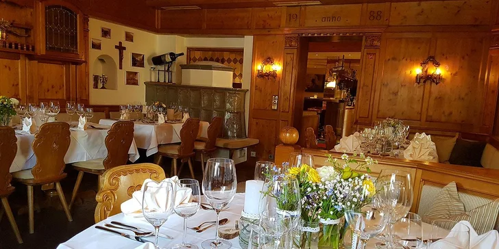 Tyrolské Alpy s polopenzí, neomezeným wellness a turistickou kartou