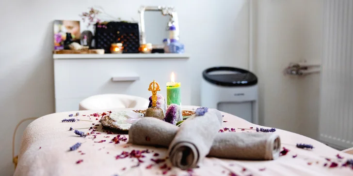 Relaxační masáž i ceremoniál inspirovaný živly: masáž, kosmetická péče i zábal nebo peeling