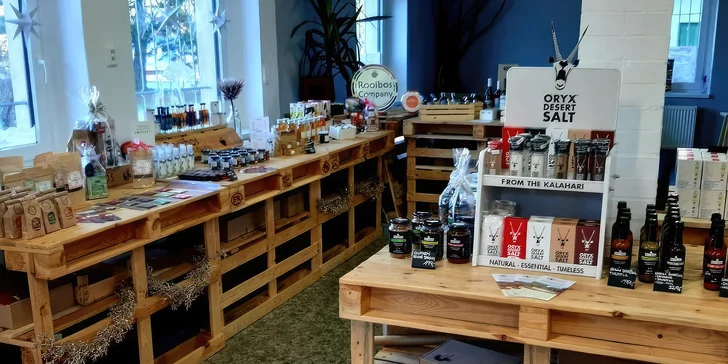 Voucher až na 1500 Kč do obchodu Rooibos Company: exotické čaje, káva a přírodní kosmetika