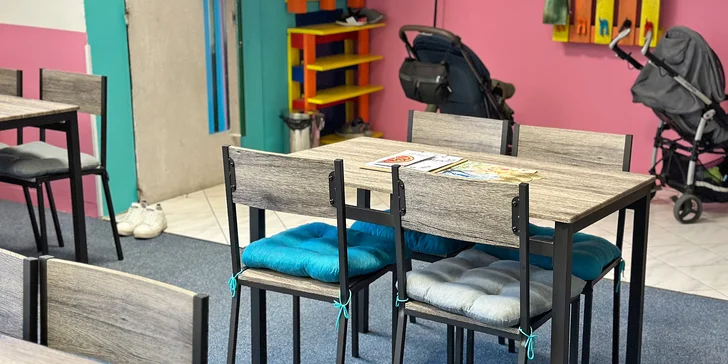 Kavárna s dětskou hernou: vstup na hodinu i celý den i nápoj nebo pizza
