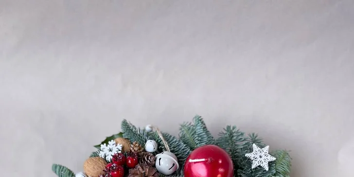 Workshop výroby adventního věnce pro začátečníky i pokročilé
