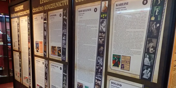 Vstup do muzea s expozicí magických propriet i na kouzelnické představení