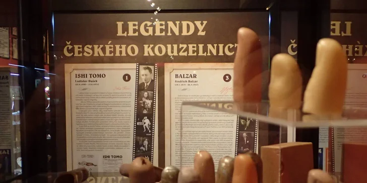 Vstup do muzea s expozicí magických propriet i na kouzelnické představení