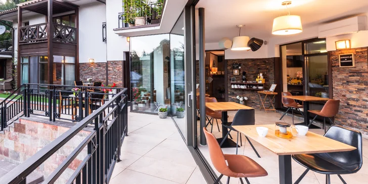 Exkluzivní pobyt na Oravě s neomezenou privátní vířivkou na terase, infrasaunou a biokrbem