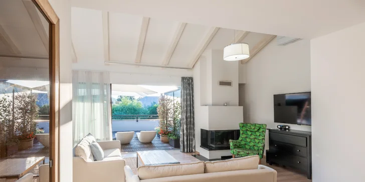 Exkluzivní pobyt na Oravě s neomezenou privátní vířivkou na terase, infrasaunou a biokrbem