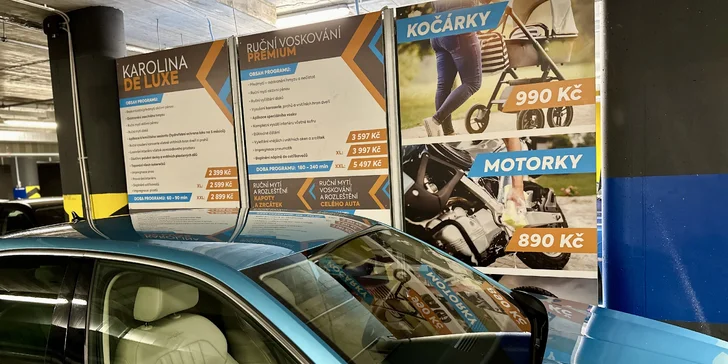 Dopřejte svému autu luxus: dezinfekce, voskování nebo mytí osobního i velkého auta