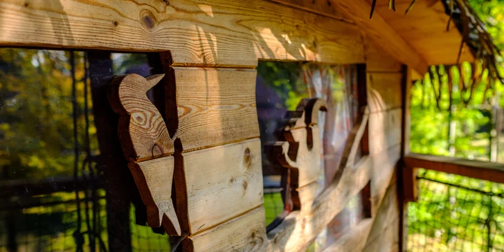Treehouse na Babím lomě: romantický pobyt uprostřed lesa