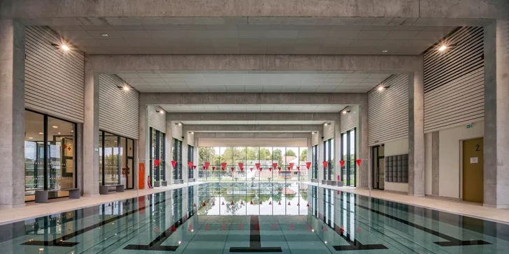 3,5hod. vstupy do Aqua v parku Kyjov: plavecká hala, zábavní zóna, wellness