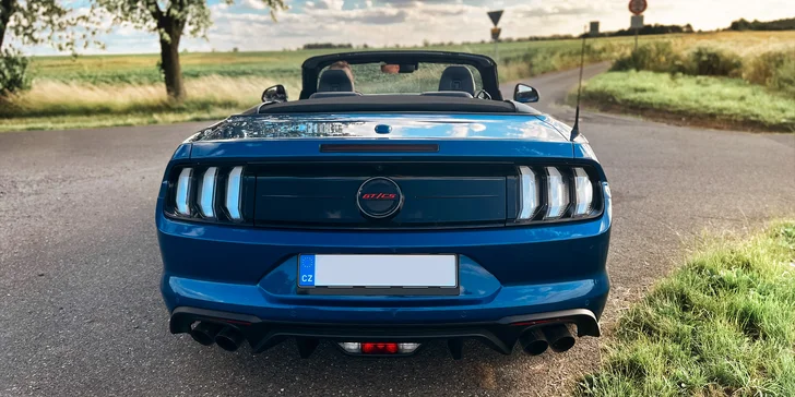 Zážitková jízda s Fordem Mustang California Special 5.0 V8 na 12 až 72 hodin