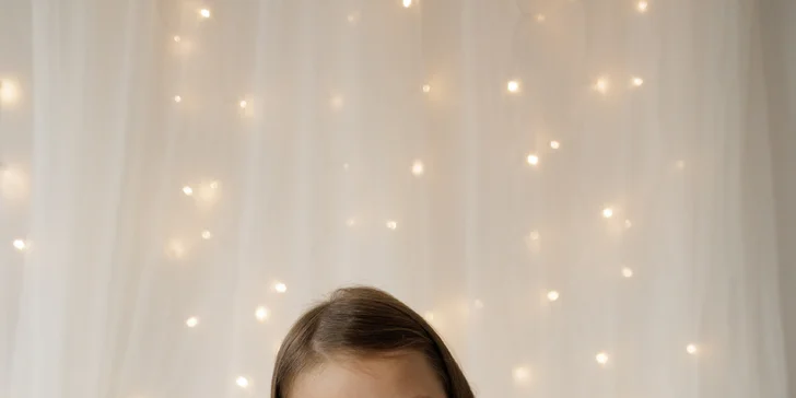 Vánoční focení v ateliéru s výběrem pozadí i tiskem fotografií