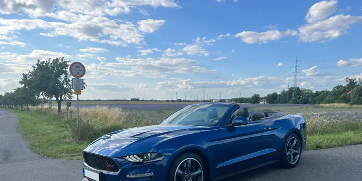 Zážitková jízda s Fordem Mustang California Special 5.0 V8 na 12 až 72 hodin