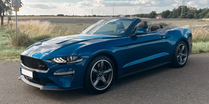Zážitková jízda s Fordem Mustang California Special 5.0 V8 na 12 až 72 hodin