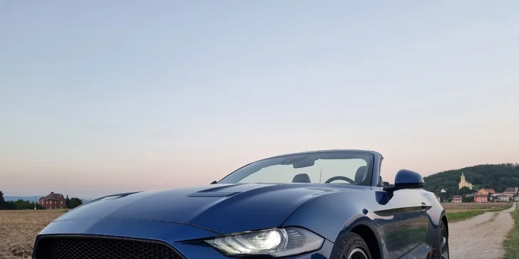 Zážitková jízda s Fordem Mustang California Special 5.0 V8 na 12 až 72 hodin