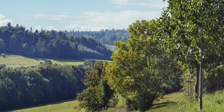 3* aktivní pobyt v srdci přírody, jídlo i láhev sektu