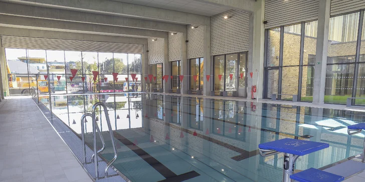 3,5hod. vstupy do Aqua v parku Kyjov: plavecká hala, zábavní zóna, wellness