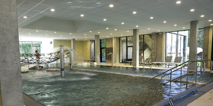 3,5hod. vstupy do Aqua v parku Kyjov: plavecká hala, zábavní zóna, wellness