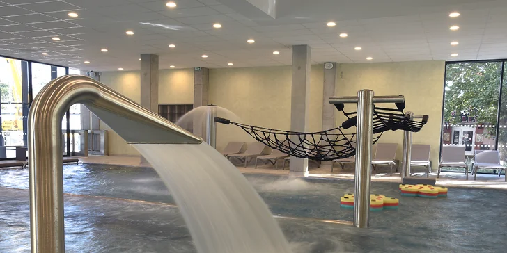 3,5hod. vstupy do Aqua v parku Kyjov: plavecká hala, zábavní zóna, wellness