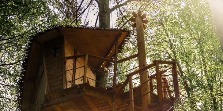 Treehouse na Babím lomě: romantický pobyt uprostřed lesa