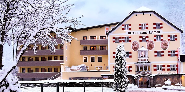 Tyrolské Alpy s polopenzí, neomezeným wellness a turistickou kartou