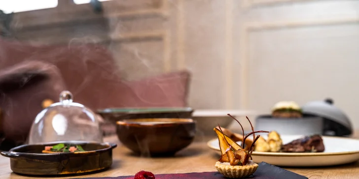 Luxusní 7chodové menu i vinné párování ve zrekonstruované secesní Ville Rosenaw