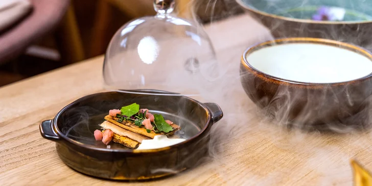 Luxusní 7chodové menu i vinné párování ve zrekonstruované secesní Ville Rosenaw