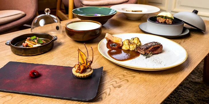Luxusní 7chodové menu i vinné párování ve zrekonstruované secesní Ville Rosenaw