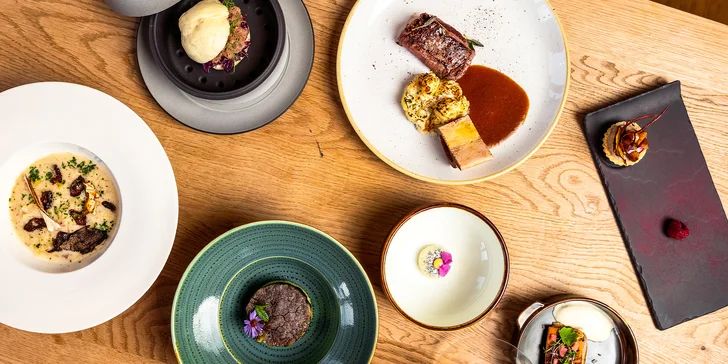 Luxusní 7chodové menu i vinné párování ve zrekonstruované secesní Ville Rosenaw