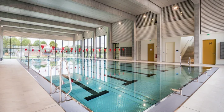 3,5hod. vstupy do Aqua v parku Kyjov: plavecká hala, zábavní zóna, wellness