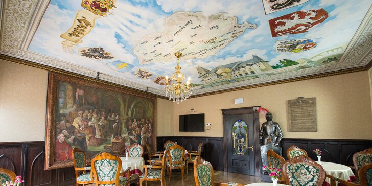 Pobyt na zámku u Karlových Varů: božský wellness, polopenze, možnost masáží i procedur