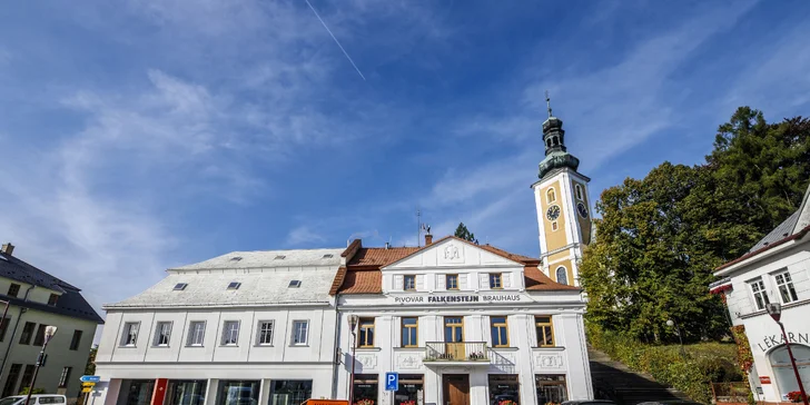 Ubytování v pivovaru v Českém Švýcarsku: bufetová snídaně i degustační pivní set