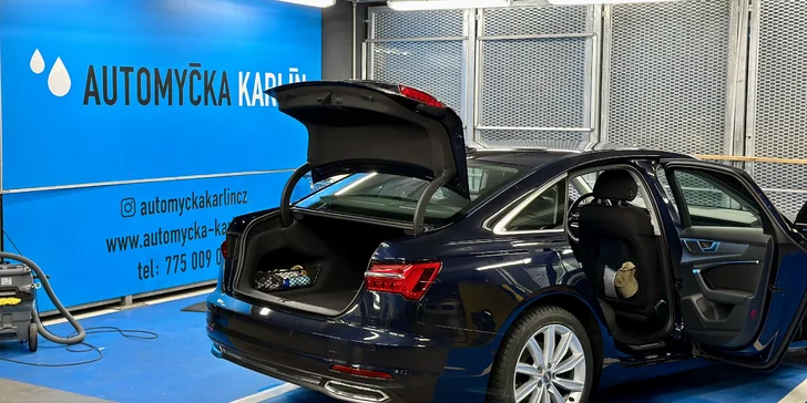Dopřejte svému autu luxus: dezinfekce, voskování nebo mytí osobního i velkého auta