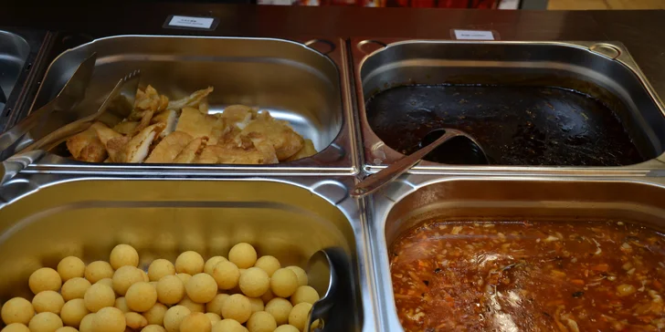 All you can eat v asijském bistru u O2 arény: krevety, sushi, sečuánské kuře i tofu a jiné dobroty