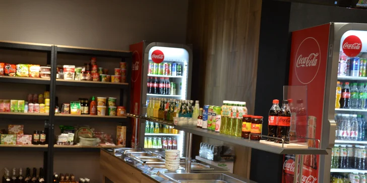 All you can eat v asijském bistru u O2 arény: krevety, sushi, sečuánské kuře i tofu a jiné dobroty