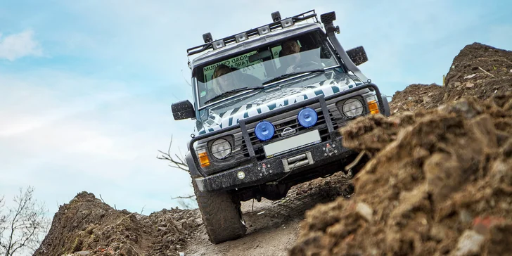 Půlhodinová jízda v terénu v Nissanu Patrol nebo Hummeru H2