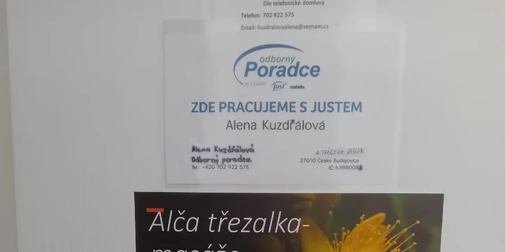 Aromaterapeutická či Ayurvédská masáž v délce 90 minut pro 1 osobu