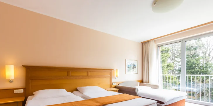 Relax ve Slovinsku kousek do Mariboru: neomezený wellness s 5 druhy saun i polopenze