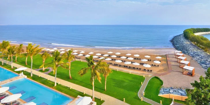 7 nocí v Ománu: 4* hotel Barceló Mussanah Resort u pláže, all inclusive, přímý let a český delegát