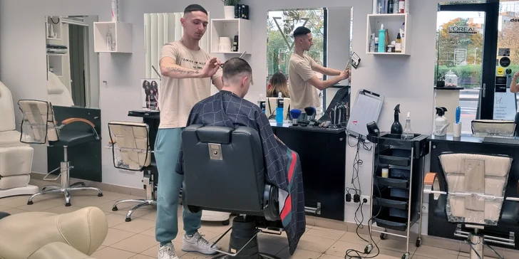 Profi barber péče: dětský i pánský střih a úprava vousů s mytím i bez