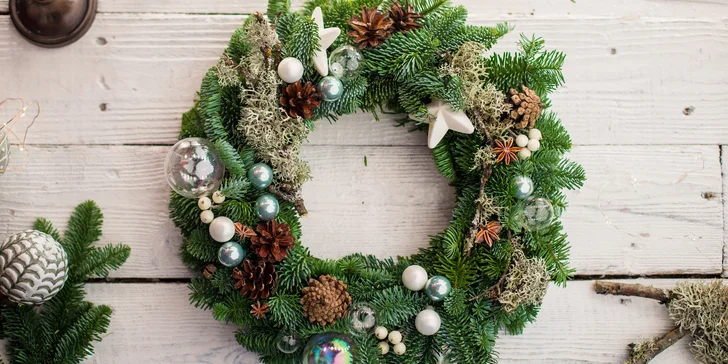 Workshop výroby adventního věnce pro začátečníky i pokročilé